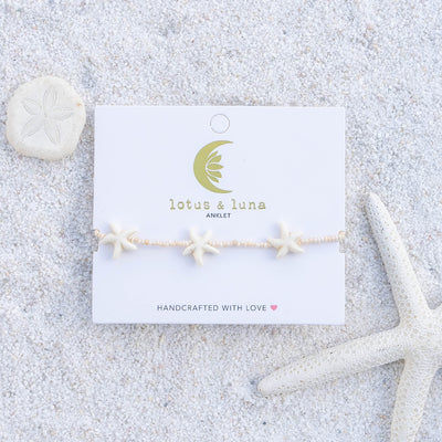 Seastar Seedbead Anklet