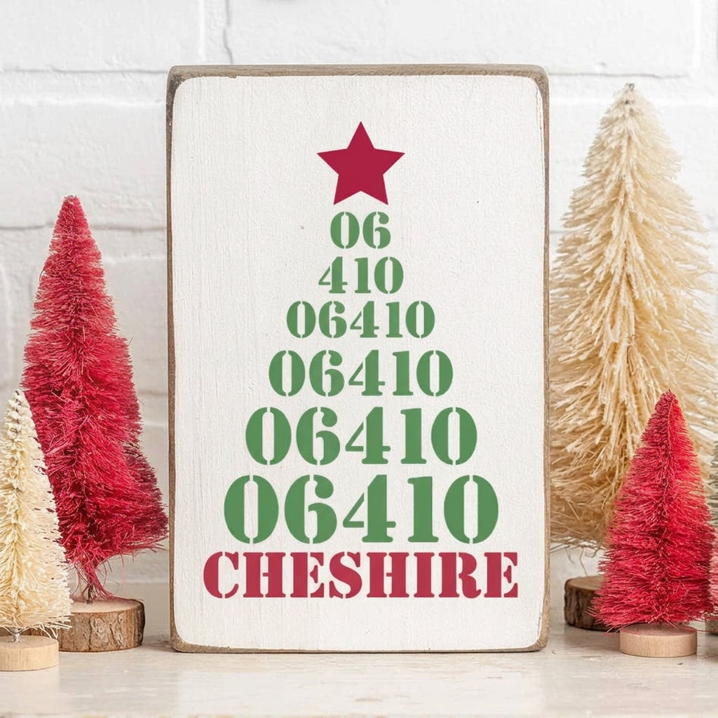 06410 Cheshire Zip Code Tree Wooden Block 06410 Cheshire Zip Code Tree Wooden Block Home
