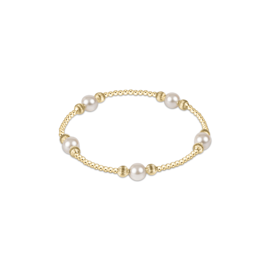 Enewton Purpose Pearl 6mm Bead Bracelet - Dignity Enewton Purpose Pearl 6mm Bead Bracelet - Dignity Bracelet