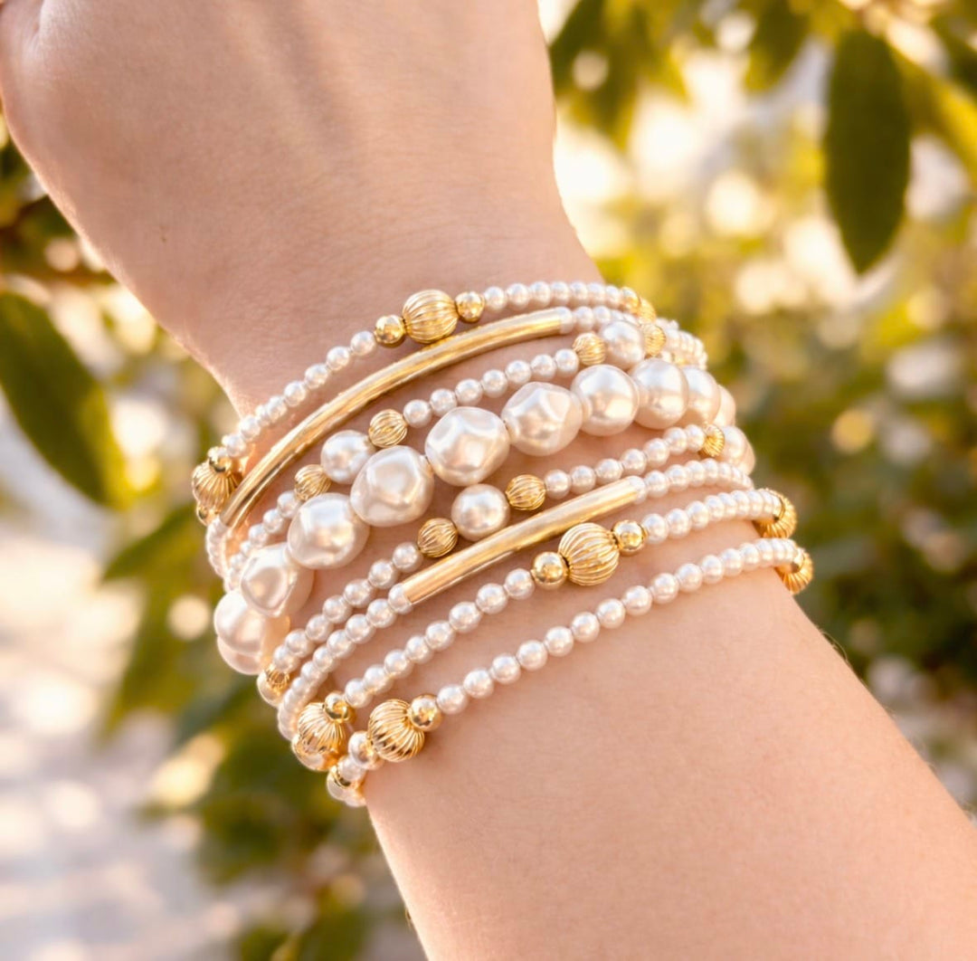 Enewton Purpose Pearl 6mm Bead Bracelet