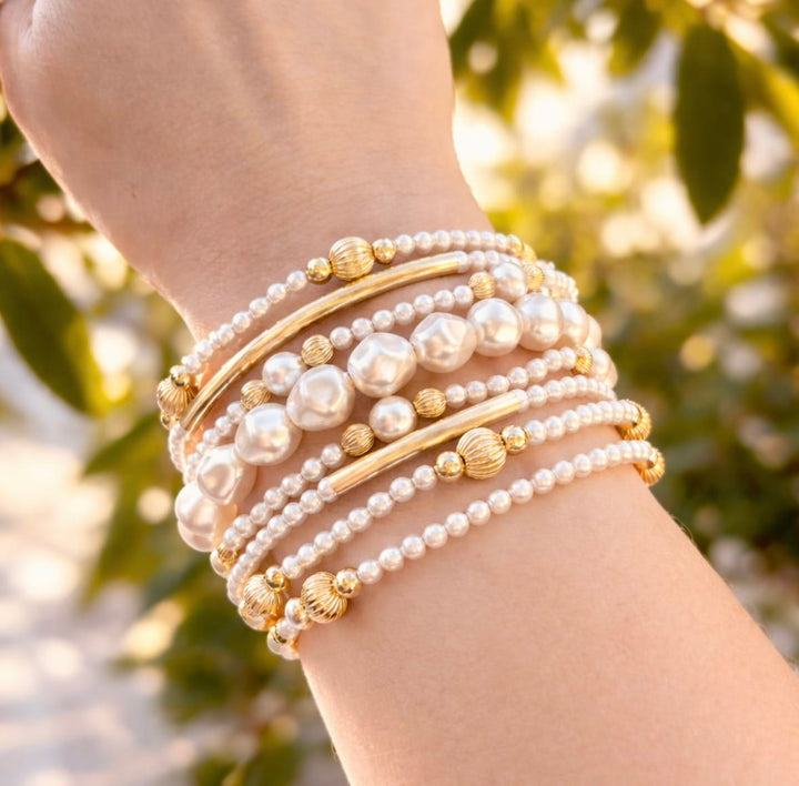 Enewton Purpose Pearl 6mm Bead Bracelet