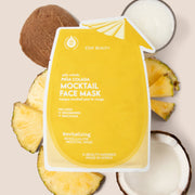 Revitalizing Pina Colada Mocktail Face Mask