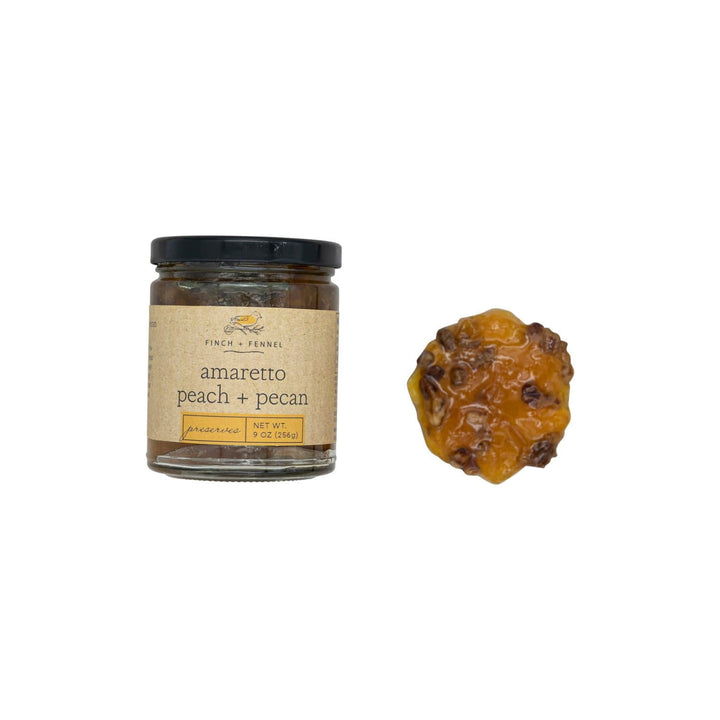 Amaretto Peach and Pecan Preserves