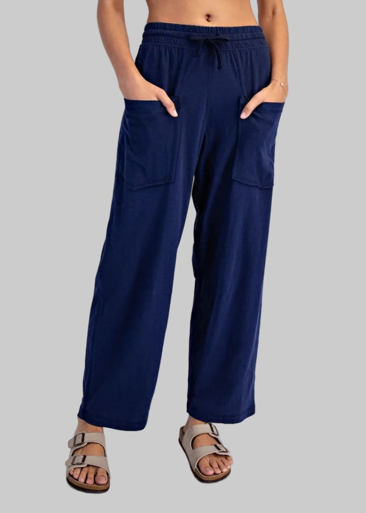 The Go To Barrel Navy Pant