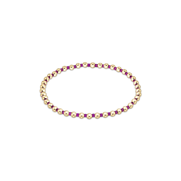 Enewton Hope Grateful Bracelet - Fuchsia