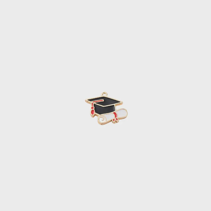 Grad Cap Charm