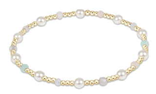 Enewton Pearl Sincerity Pattern 4mm Bead Bracelet - Hot Mess