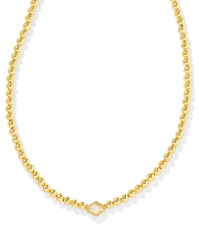 Kendra Scott Abbie Natural Mother of Pearl  Beaded Necklace