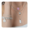 Lola Puffy Heart Pendant 12mm