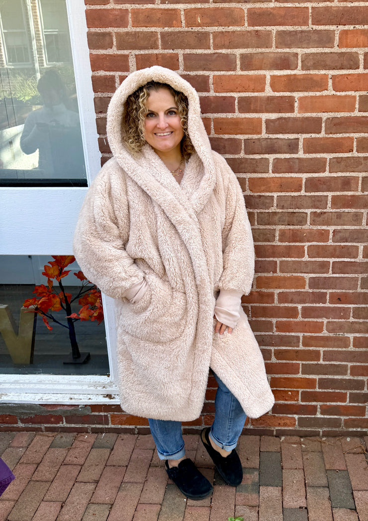 Nordic Beack Long Cozy Wrap