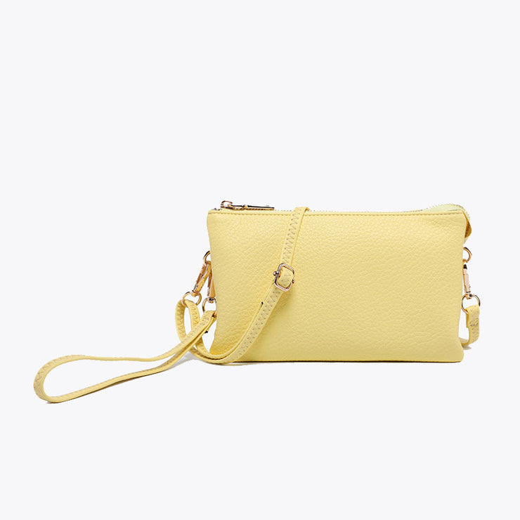 Riley Convertible Crossbody Bag - Light Yellow
