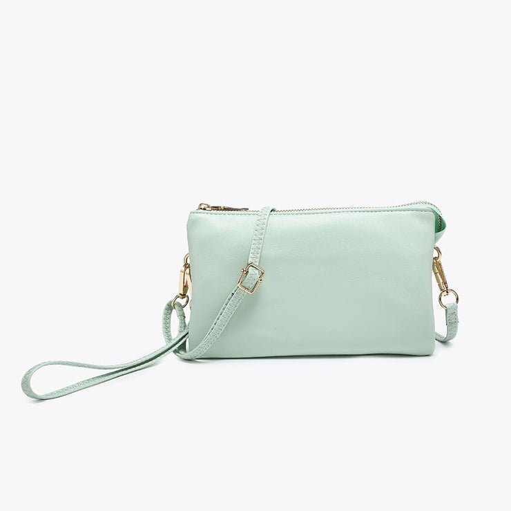 Riley Convertible Crossbody Bag -Light Mint