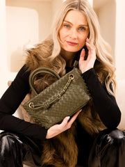 Fallon Vegan Satchel