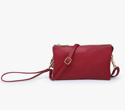 Riley Convertible Bag - Wine