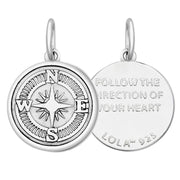 Lola Compass Pendant - Oxy