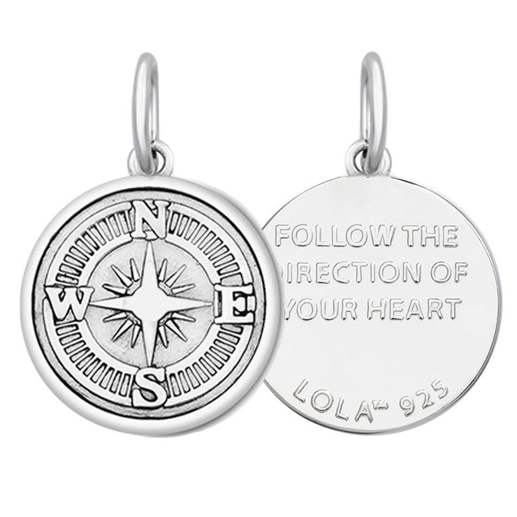 Lola Compass Pendant - Oxy