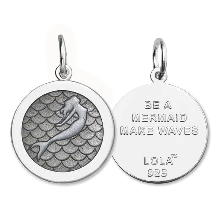 Lola Mermaid Pendant - Purple