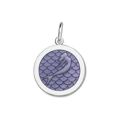 Lola Mermaid Pendant - Purple