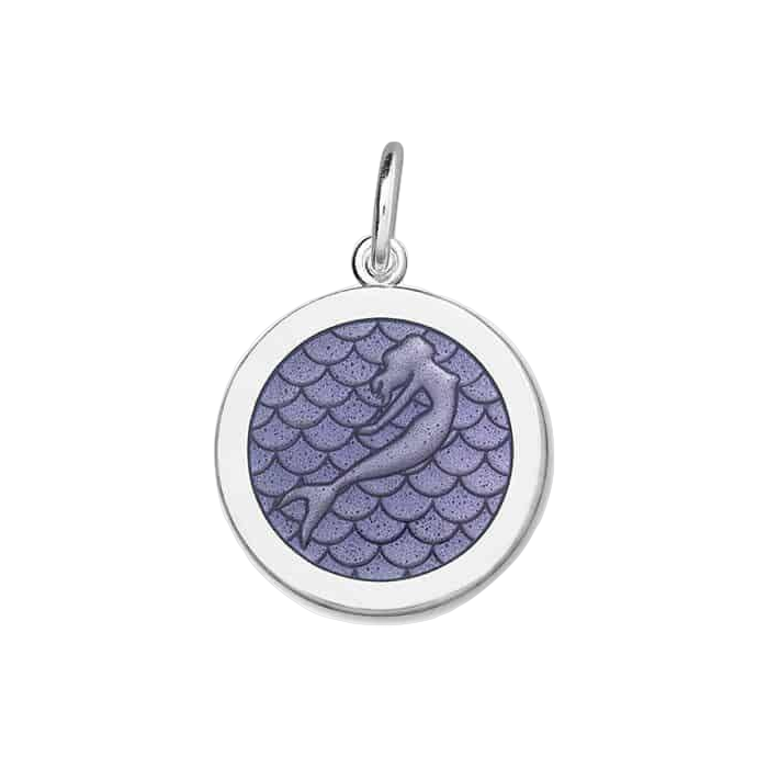 Lola Mermaid Pendant - Purple