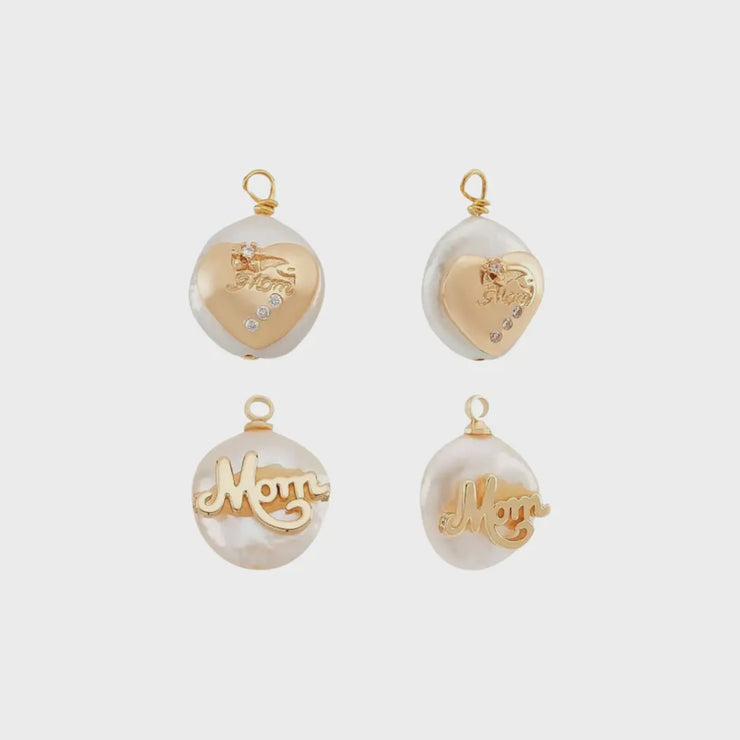 Mom Pearl Charm