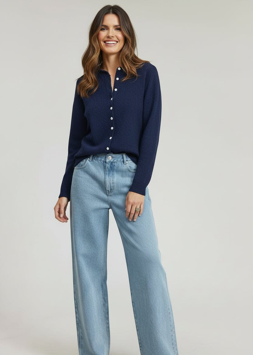 Wear-on-repeat Navy Cardigan