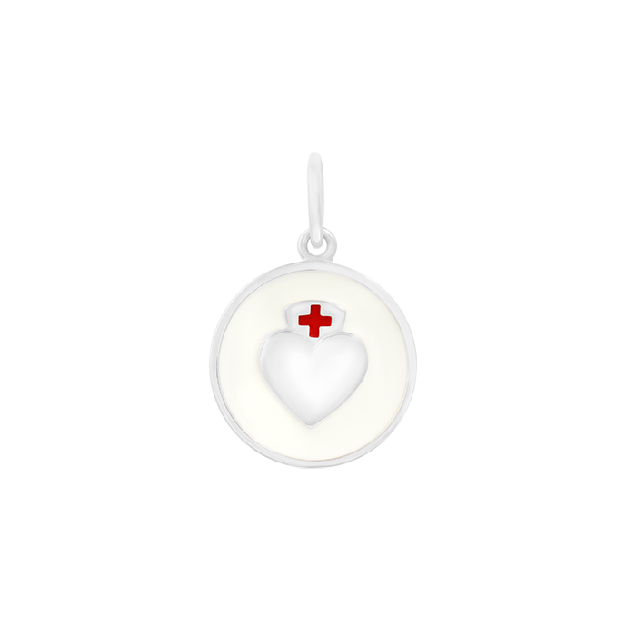 Lola Nurse Pendant - Alpine White