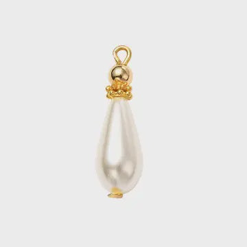 Vintage Pearl Drop Charm