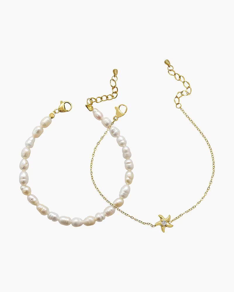 Isla Waterproof What a Pearl Wants Bracelet Set