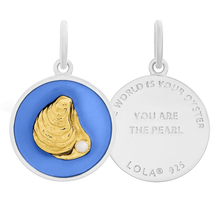 Lola Oyster Pendant - Periwinkle
