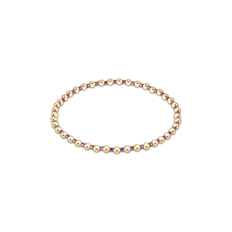 Enewton Hope Grateful Bracelet - Pink Metallic