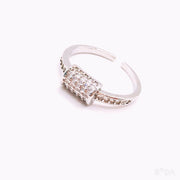 Pave Cylinder Ring