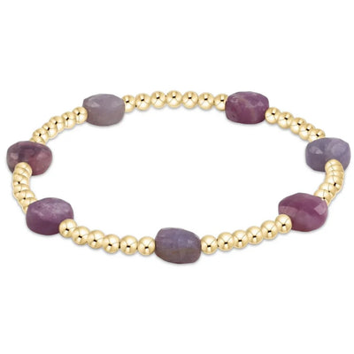 Enewton Admire 3mm Bead Bracelet - Ruby