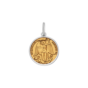 Lola St. Michael Pendant - Gold Center