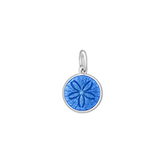 Lola Sand Dollar Pendant - Periwinkle