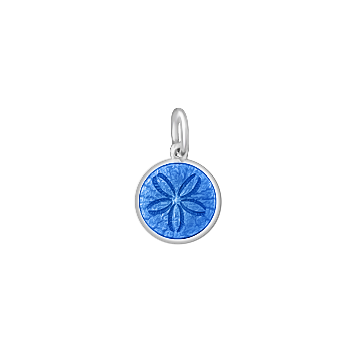 Lola Sand Dollar Pendant - Periwinkle