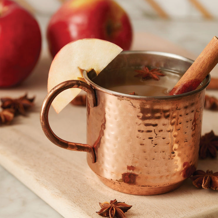 Thymes Simmered Cider Copper Cup Candle