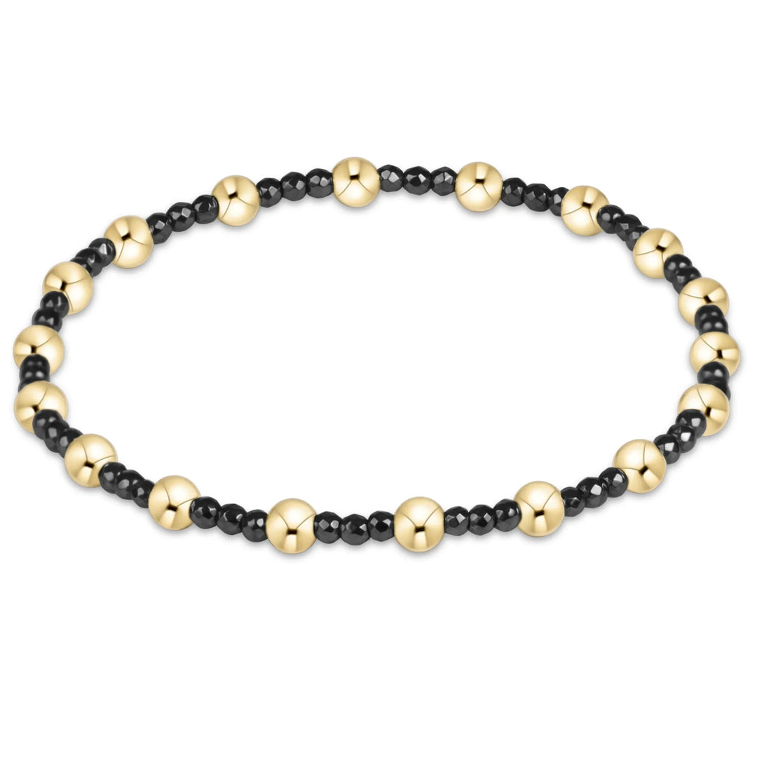 Enewton Sincerity Faceted Hematite 2mm Bracelet