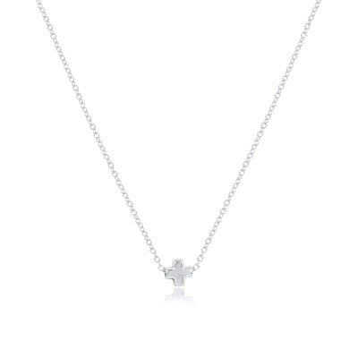 Enewton Signature Cross Sterling Silver Necklace