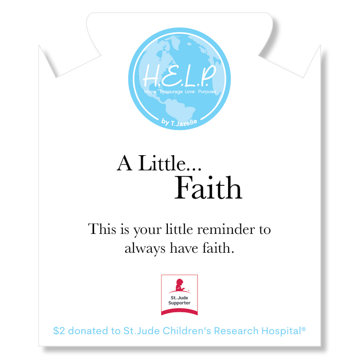 St. Jude Faith Little Multi Charms Charity Bracelet