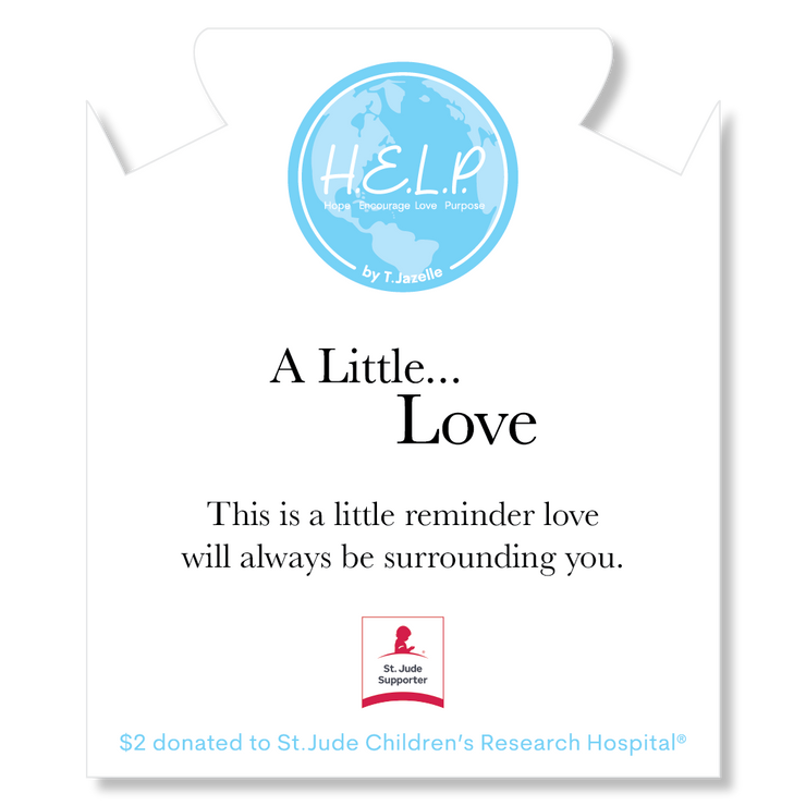 St. Jude Love Little Multi Charms Charity Bracelet