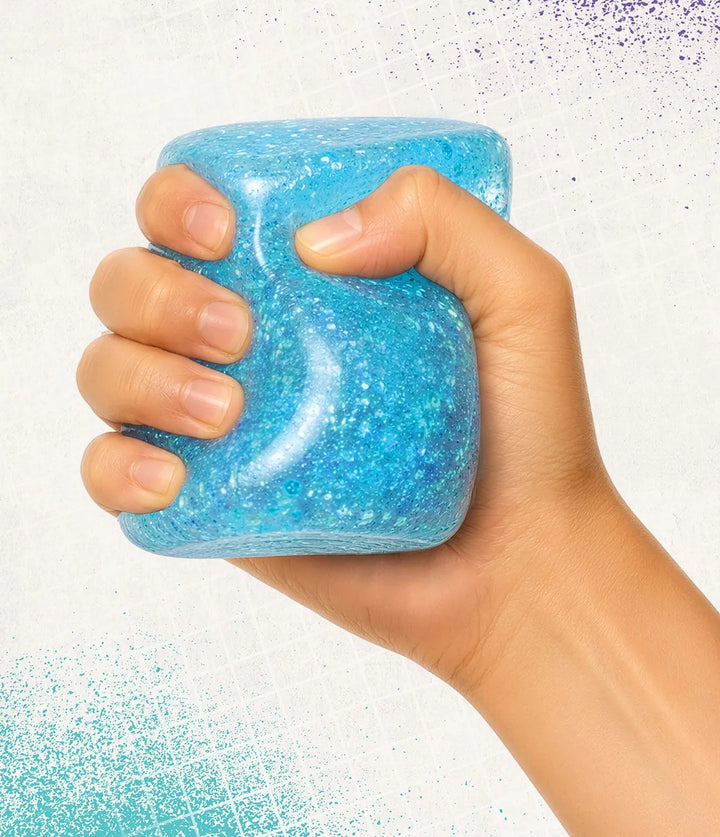 Goolala Sugar Cube Glitter Squishy Goolala Sugar Cube Glitter Squishy | Sensory Fidget Toy Kids