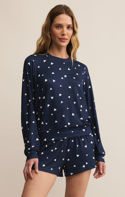 Z. Supply Classic Heart  Eclipse Long Sleeve