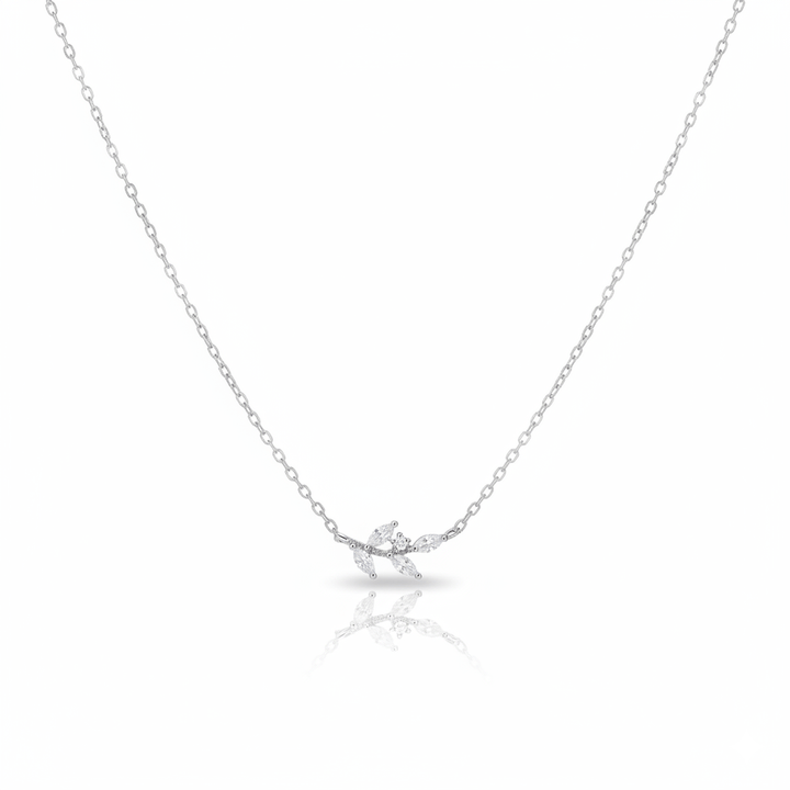 Wishful Leaf Pendant Necklace