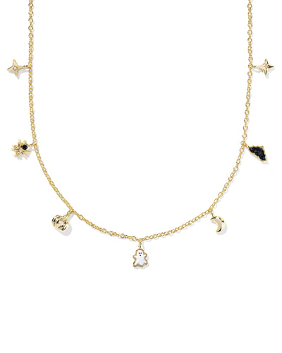 Kendra Scott Halloween Gold Strand Necklace in Multi Mix