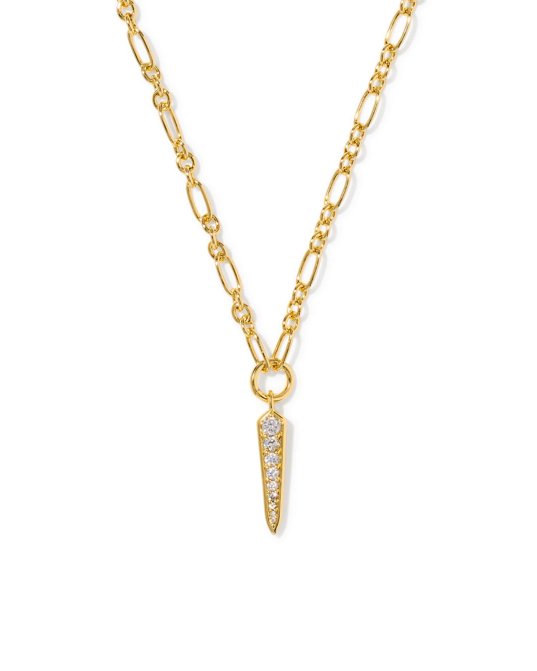 Kendra Scott Fate Gold Short Pendant Necklace Kendra Scott Fate Gold Short Pendant Necklace Necklace