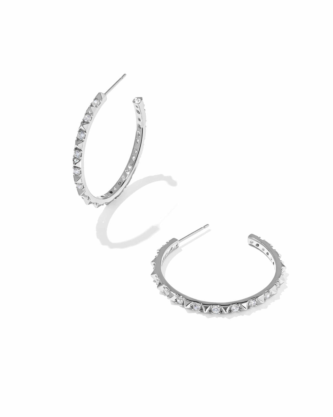 Kendra Scott Fate Silver Hoop Earrings Kendra Scott Fate Silver Hoop Earrings Earrings