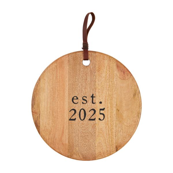 Est 2025 Wood Board