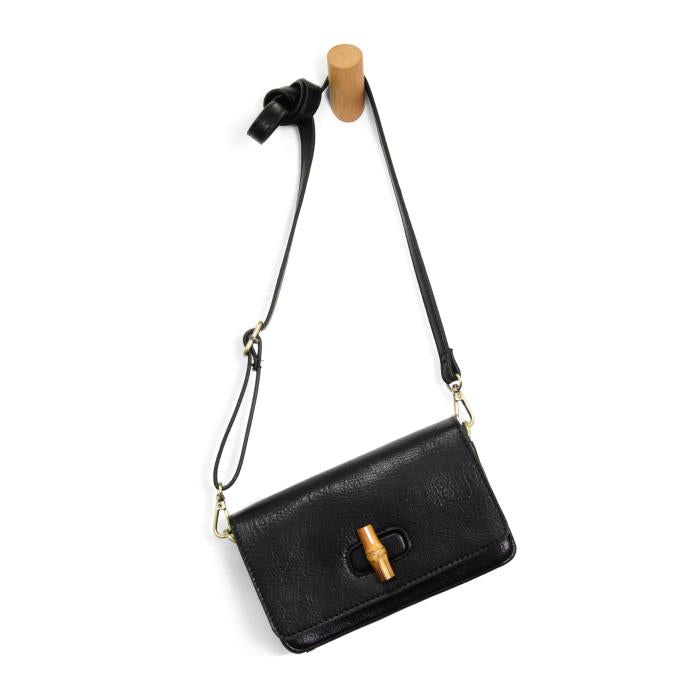 Millie Bamboo Turnlock Crossbody