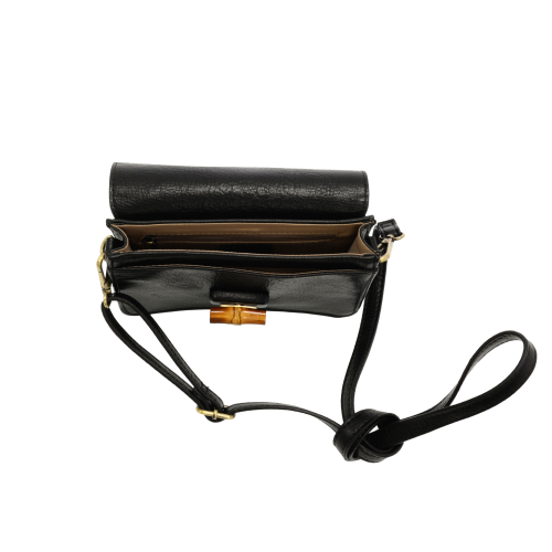 Millie Bamboo Turnlock Crossbody