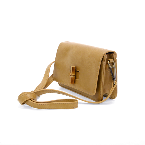 Millie Bamboo Turnlock Crossbody